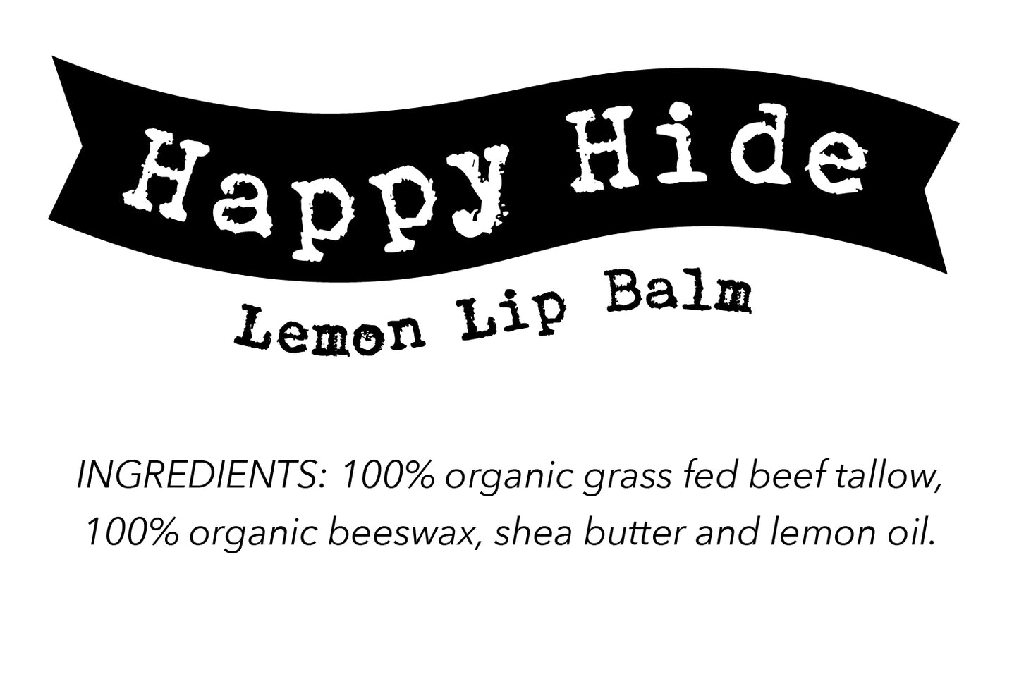 Lemon Lip Balm